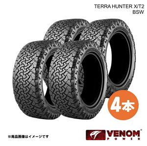 VENOM POWER ���F�m���p���[ SUV�^�C�� 4�{ �e���n���^�[X/T2 275/55R20 117T XL BSW(�u���b�N�T�C�h�E�H�[��) 275 55 20 �A�����J�� �{�i�N���J���^�C��