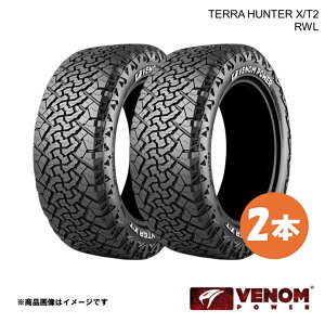 VENOM POWER ���F�m���p���[ SUV�^�C�� 2�{ �e���n���^�[X/T2 265/65R18 116T XL RWL(���C�Y�h�z���C�g���^�[) 265 65 18 �A�����J�� �{�i�N���J���^�C��