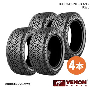 VENOM POWER ���F�m���p���[ SUV�^�C�� 4�{ �e���n���^�[X/T2 265/65R18 116T XL RWL(���C�Y�h�z���C�g���^�[) 265 65 18 �A�����J�� �{�i�N���J���^�C��