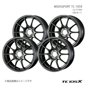 WEDSSPORT TC-105X EFbYX|[c eB[V[ C`}S GbNX zC[ 4{Zbg 0074492×4 y16×7.5J 4-100 INSET36 EJ-TITANz