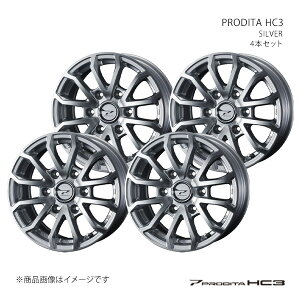 PRODITA HC3 vfB[^ Gb`V[X[ zC[ 4{Zbg 0042500×4 y15×6.0J 6-139.7 INSET33 SILVERz