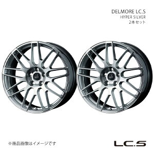 DELMORE LC.S GV[GX }[NX 120n/4WD A~zC[2{Zbg 0041653×2y17×7.0J 5-114.3 INSET40 HYPER SILVER nCp[Vo[z