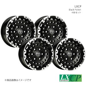 LXCP �G���G�b�N�X�V�[�s�[ �z�C�[�� 4�{�Z�b�g 00LXWM-15CP-01×4 �y15×6.0J 6-139.7 INSET30 Black Polish�z