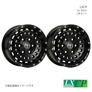 LXCP �G���G�b�N�X�V�[�s�[ �z�C�[�� 2�{�Z�b�g 00LXWM-15CP-02×2 �y15×6.0J 6-139.7 INSET30 Jet Black�z