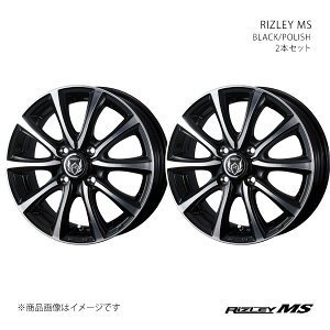RIZLEY MS Cc[ GGX zC[ 2{Zbg 0041644×2 y16×6.0J 4-100 INSET40 BLACK/POLISHz