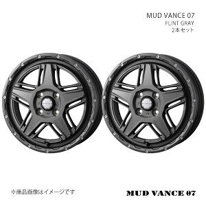MUD VANCE 07 �}�b�h���@���X �[���Z�u�� �z�C�[�� 2�{�Z�b�g 0040540×2 �y12×4.0J 4-100 INSET40 FLINT GRAY�z