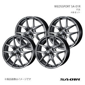 WEDSSPORT SA-01R EFbYX|[c GXG[[A[ zC[ 4{Zbg 0074668×4 y16×6.5J 4-100 INSET50 PSBz