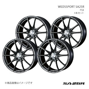 WEDSSPORT SA25R EFbYX|[c GXG[j[S[A[ zC[ 4{Zbg 0073819×4 y19×8.5J 5-114.3 INSET45 PSBz