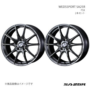 WEDSSPORT SA25R EFbYX|[c GXG[j[S[A[ zC[ 2{Zbg 0073740×2 y18×8.5J 5-114.3 INSET35 PSBz