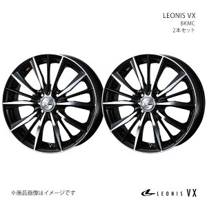 LEONIS VX ���I�j�X �u�C�G�b�N�X �z�C�[�� 2�{�Z�b�g 0033256×2 �y17×7.0J 4-100 INSET45 BKMC�z