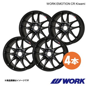 WORK ���[�N �z�C�[�� 4�{ ���[�N�G���[�V����CR Kiwami 1�s�[�X �A�C�V�X DBA-ZGM10W�y18×7.5J 5-114.3 INSET47 MBL�zWORK EMOTION CR Kiwami