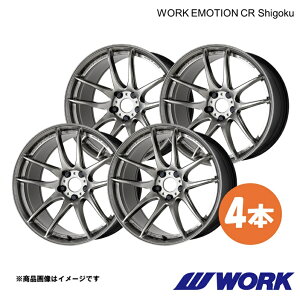WORK ���[�N �z�C�[�� 4�{ ���[�N�G���[�V����CR Shigoku 1�s�[�X �f���JD-5 4WD 2026���f�� 3DA-CV1W�y19×8.5J 5-114.3 INSET38 GGM�zWORK EMOTION CR Shigoku
