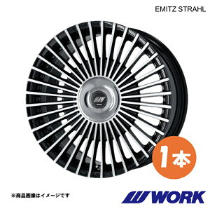 WORK ���[�N �z�C�[�� 1�{ �C�~�b�c �V���g���[�� 1�s�[�X NX200t-F SPORT DBA-AGZ10�y20×8.5J 5-114.3 INSET35 BP�zEMITZ STRAHL