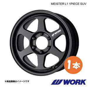 WORK ���[�N �z�C�[�� 1�{ �}�C�X�^�[L1 1�s�[�X �W���j�[�m�}�h 3BA-JC74W�y16×6.0J 5-139.7 INSET-5 MBL�zMEISTER L1 1PIECE SUV