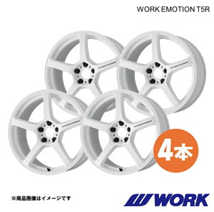 WORK ���[�N �z�C�[�� 4�{ ���[�N�G���[�V����T5R 1�s�[�X WR-V 5BA-DG5�y18×7.5J 5-114.3 INSET53 ICW�zWORK EMOTION T5R