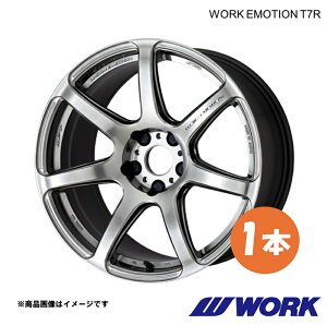 WORK ���[�N �z�C�[�� 1�{ ���[�N�G���[�V����T7R 1�s�[�X NX200t-F SPORT DBA-AGZ10�y18×7.5J 5-114.3 INSET38 GTS�zWORK EMOTION T7R