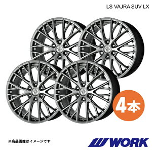 WORK ���[�N �z�C�[�� 4�{ LS�o�T��SUV LX 1�s�[�X LX600 3BA-VJA310W�y20×9.0J 6-139.7 INSET50 GTK�zLS VAJRA SUV LX