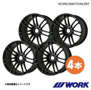 WORK ���[�N �z�C�[�� 4�{ ���[�N�G���[�V����ZR7 1�s�[�X WR-V 5BA-DG5�y17×7.0J 5-114.3 INSET53 MBL�zWORK EMOTION ZR7