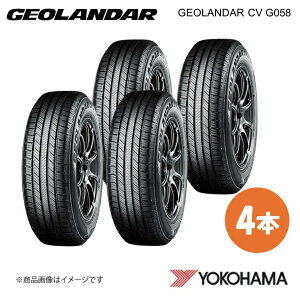 YOKOHAMA Rn}^C GEOLANDAR CV G058 195/60R17 T}[^C 4{ 195 60 17 H R6785