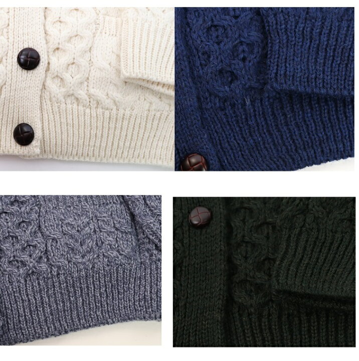 楽天市場】aran woollen mills アランウーレンミルズ ウール ニット 