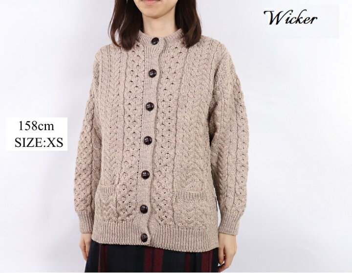 楽天市場】アランウーレンミルズ カーディガン aran woollen mills 