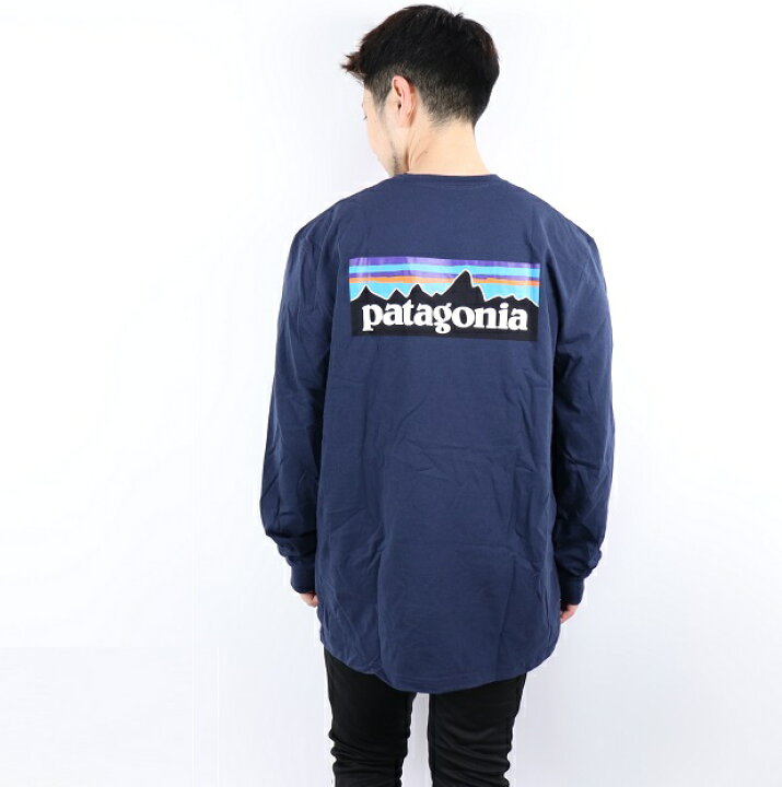楽天市場】パタゴニア PATAGONIA ロンT 長袖 Tシャツ P-6 LOGO  