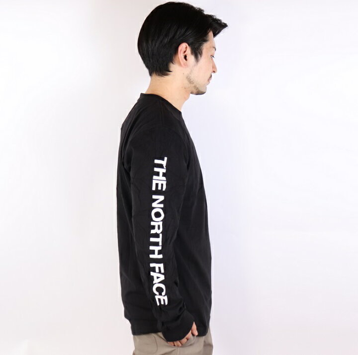 楽天市場 ノースフェイス ロンt The North Face ザノースフェイス 長袖 Tシャツ メンズ レディース ロゴ 21 秋冬 カップル コーデ リンクコーデ ザ ノースフェイス 海外限定モデル Tnf Sleeve Hit Tee Carre 楽天市場店