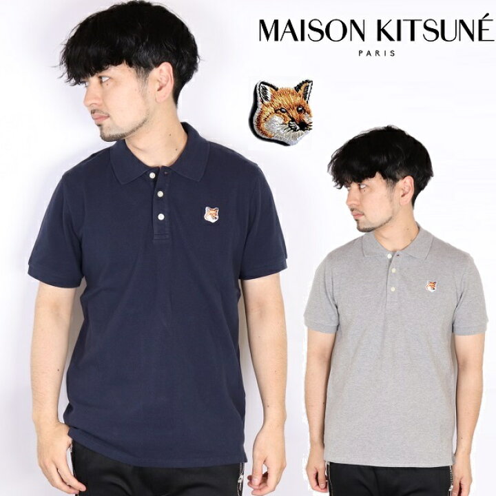 楽天市場】メゾンキツネ Maison kitsune ポロシャツ メンズ レディース 