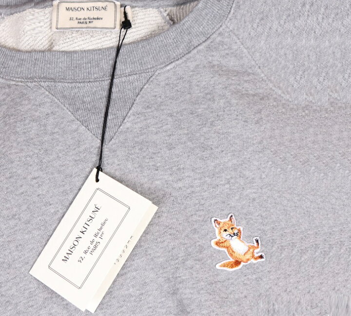 楽天市場】メゾンキツネ Maison kitsune 2023SS スウェット クルー 
