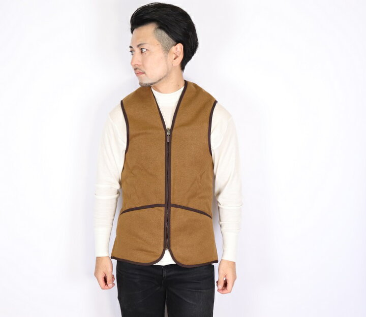 楽天市場】BARBOUR バブアー ベスト WARM PILE WAISTCOAT ZIP-IN LINER 
