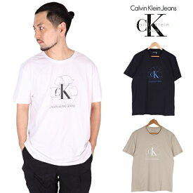 カルバンクライン ジーンズ CALVIN KLEIN JEANS Tシャツ 半袖 メンズ レディース モノグラム ロゴ ティー MONOGRAM LOGO CK ブランド おしゃれ トップス ティーシャツ カルバンクラインジーンズ