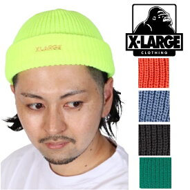 XLARGE エクストララージ ショートレングスビーニー LOGO SHORT LENGTH BEANIE 101221051015