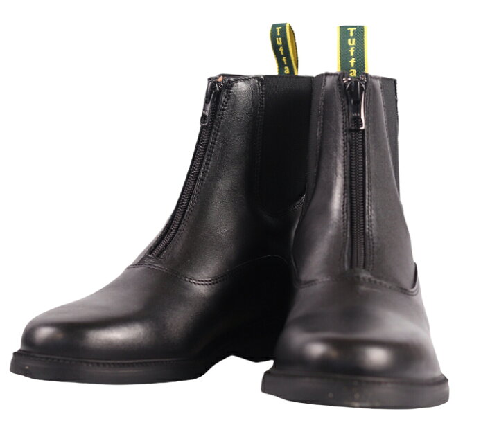 楽天市場】Tuffa Boots タッファ ブーツ レザーフロントジップ  