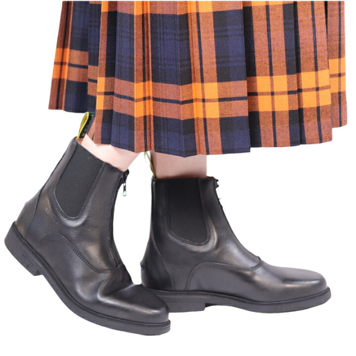 楽天市場】Tuffa Boots タッファ ブーツ レザーフロントジップ 