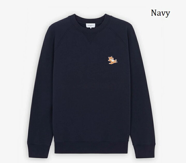 楽天市場】メゾンキツネ Maison kitsune 2023SS スウェット クルー 