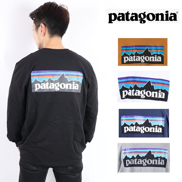 【楽天市場】パタゴニア PATAGONIA ロンT 長袖 Tシャツ P-6 LOGO 