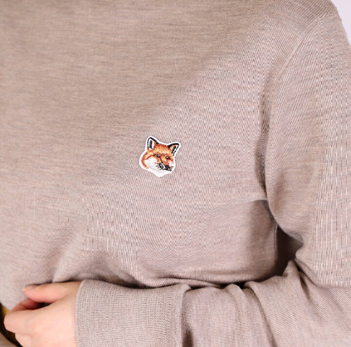 楽天市場】メゾンキツネ タートル ニット MAISON KITSUNE セーター 