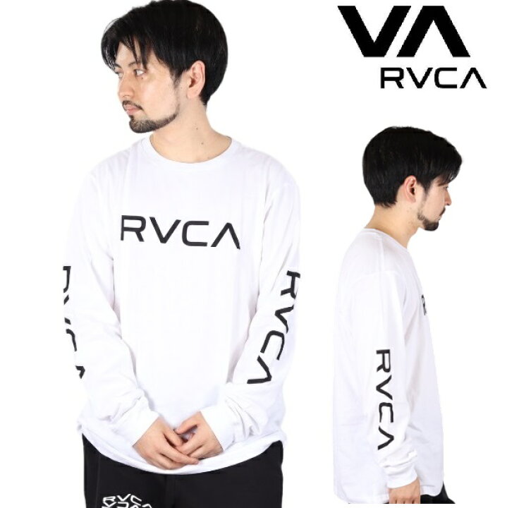 楽天市場】RVCA ルーカ ロンT ロングスリーブ Tシャツ スポーツライン 