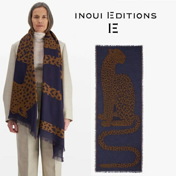 楽天市場】INOUI EDITIONS イヌイエディションズ プリントスカーフ 