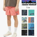 パタゴニア PATAGONIA バギーズショーツ ショーツ BAGGIES LIGHTS 5in 5インチパタゴニア パンツ ショートパンツ ハーフパンツ バギーズ ライト メンズ ブラック ネイビー ブルー グリーン イエロー ピンク 黒 　撥水