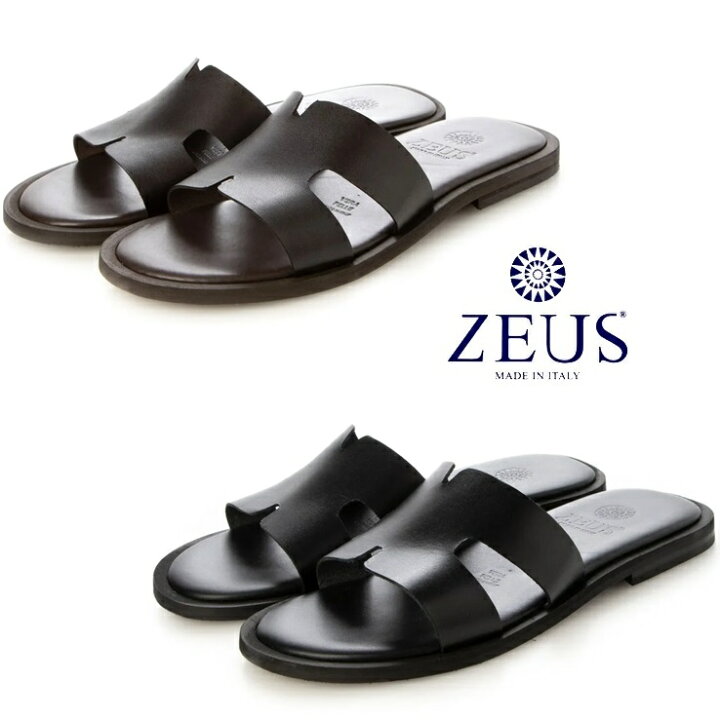 楽天市場】ゼウス ZEUS レザー サンダル メンズ カジュアル デイリー 