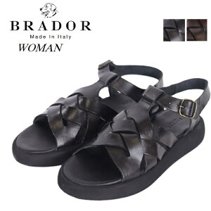 BRADOR �u���h�[�� �T���_�� ���f�B�[�X �{�v ���U�[ ���v �V���v�� �� �V���[�Y �C �J�W���A�� �v�T���_�� ���U�[�T���_�� 85-828 25SS ���� �N�b�V������