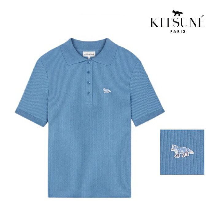 楽天市場】メゾンキツネ Maison kitsune ポロシャツ レディース 