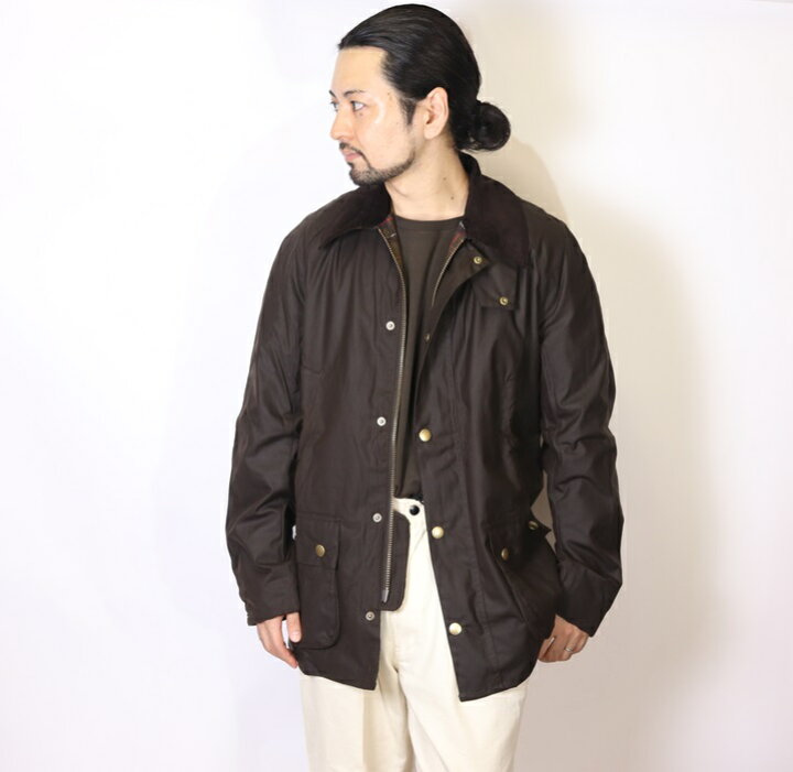 楽天市場】バブアー Barbour ブルゾン ワックスコーティング  