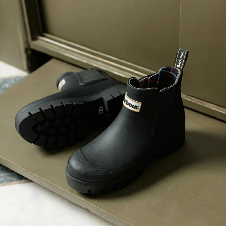 楽天市場】2024AW新作 Barbour バブアー レインシューズ アウトドア 