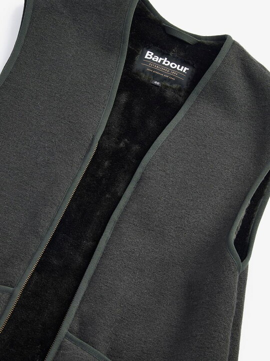 楽天市場】BARBOUR バブアー ベスト WARM PILE WAISTCOAT ZIP-IN LINER 