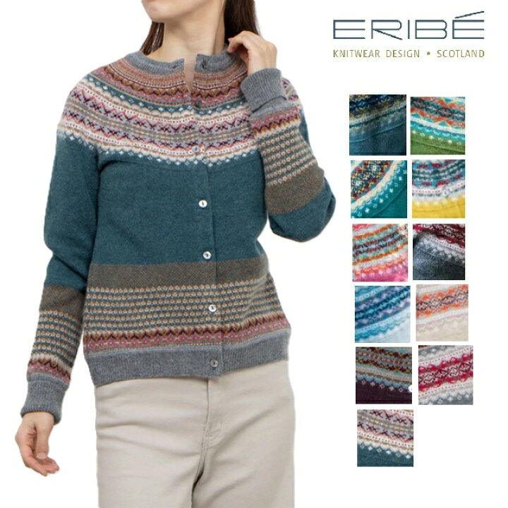 楽天市場】(初売りセール) ERIBE エリベ レディース カーディガン  