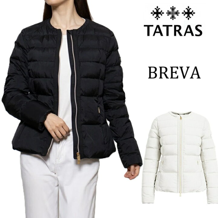 楽天市場】タトラス TATRAS Breva ノーカラー ダウンジャケット 