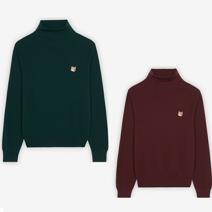 楽天市場】メゾンキツネ Maison kitsune タートルネック タートル 