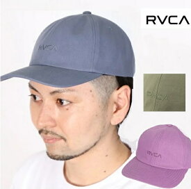 RVCA ルーカ キャップ 帽子 PTC Mens Strapback Hat アジャスター ベースボールキャップ 男女兼用 ユニセックス メンズ レディース ルカ ロゴ コットン素材